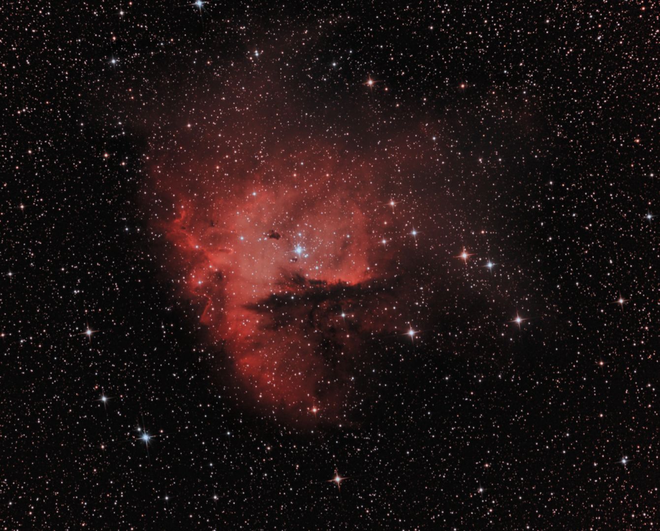 NGC281 Pacman Nebel (Harald Kaiser)