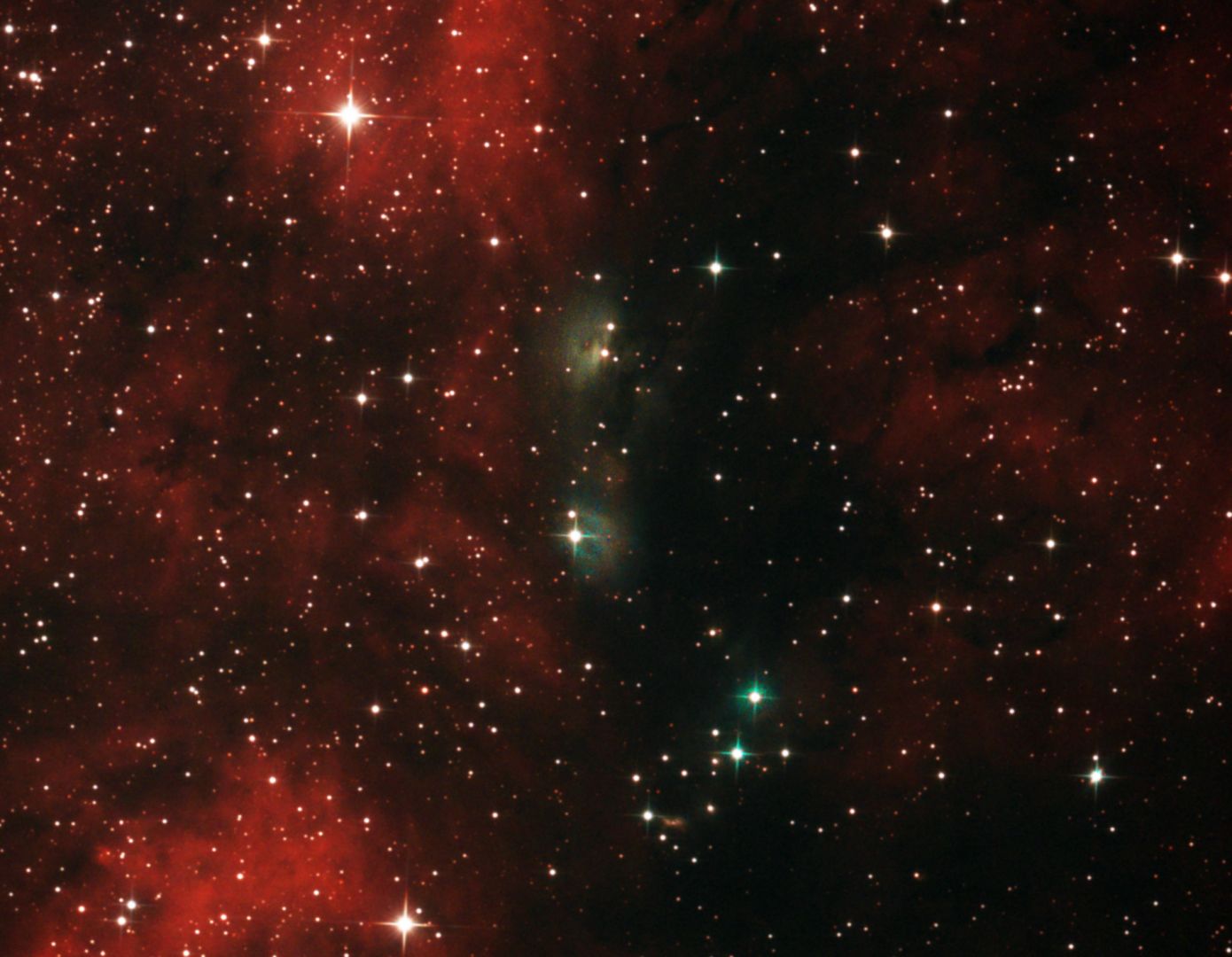 NGC 6914 im Schwan (Harald Kaiser)